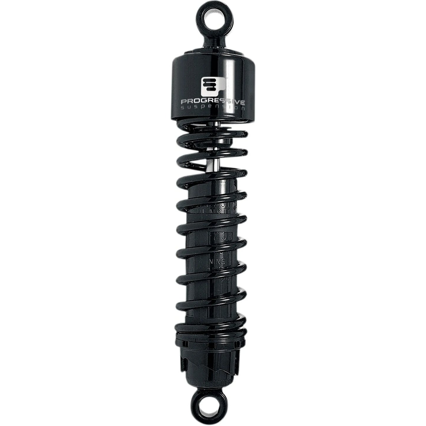 PROGRESSIVE SUSPENSION 412 STANDARD HINTERE STOßDÄMPFER FÜR HARLEY-DAVIDSON IN SCHWARZ & CHROM