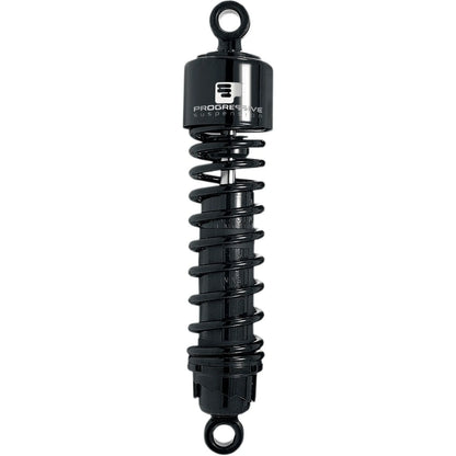 PROGRESSIVE SUSPENSION 412 STANDARD HINTERE STOßDÄMPFER FÜR HARLEY-DAVIDSON IN SCHWARZ & CHROM