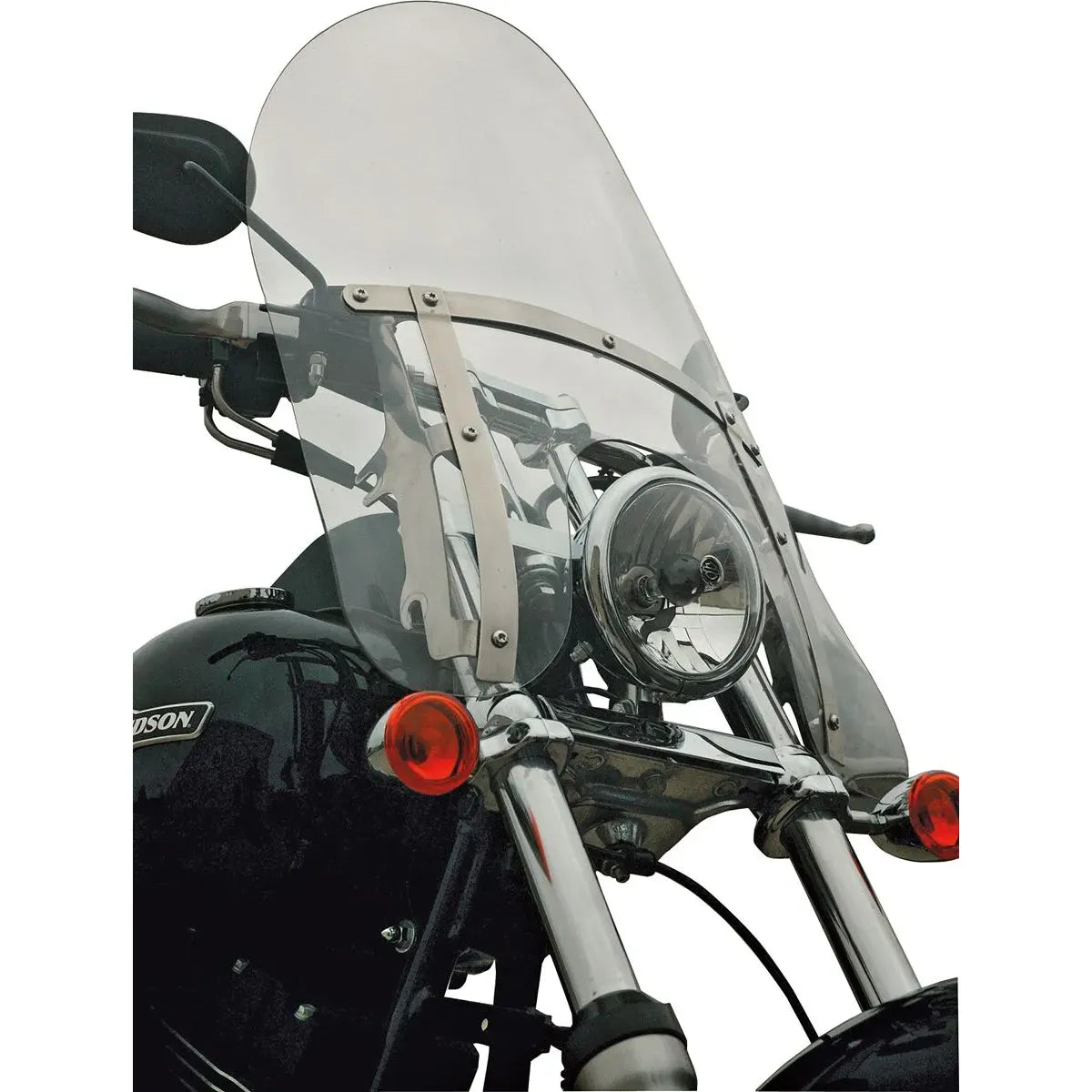 BILLBOARD FLARE WINDSCHILD 18 ZOLL KLAR – DYNA WIDE GLIDE (2006–2013) – PRODUKTFOTO