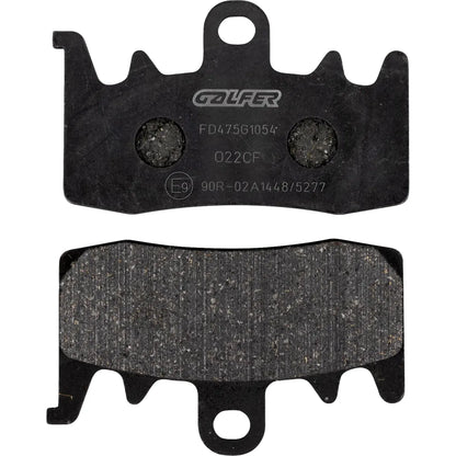 GALFER SEMI-METALL-BREMSBELÄGE GG FD475G1054 – Produktansicht 1