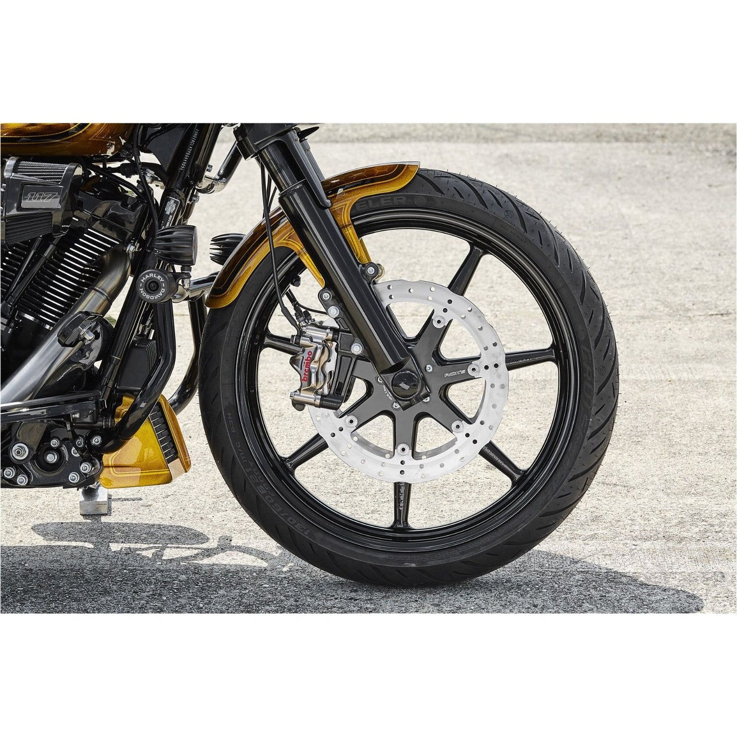 FRONTFENDER 21" FÜR TOURING MODELLE IN 3 GRÖßEN VERFÜGBAR STAHL UNLACKIERT