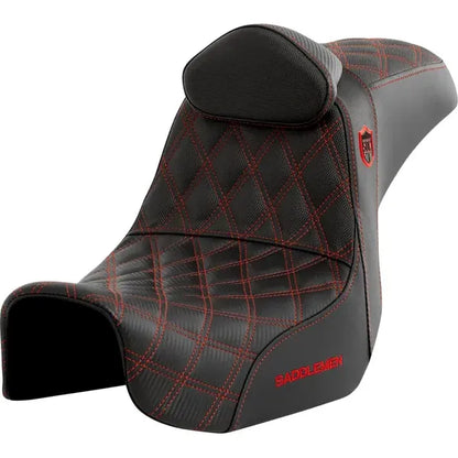 SADDLEMEN PRO SERIES SDC PERFORMANCE SEAT | ZWEISITZER | FÜR DYNA 07-2017 - VIELE FARBEN