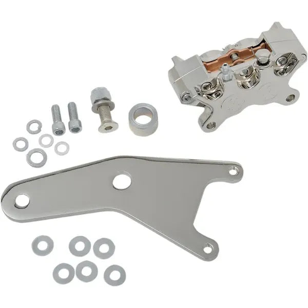 Classic-Bremssattel hinten, 11,5 Zoll für Harley-Davidson FLH/FX – Chrom hinten 11,5 Zoll