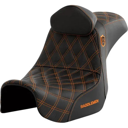 SADDLEMEN PRO SERIES SDC PERFORMANCE SEAT | ZWEISITZER | FÜR DYNA 07-2017 - VIELE FARBEN
