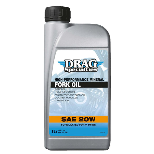 Drag Specialties 1-Liter-Flasche GABELÖL E-DRAG 20W
