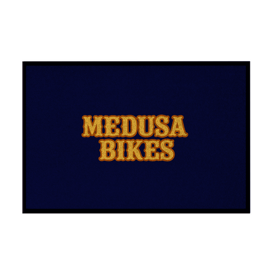 MEDUSA BIKES® - FUßMATTE MIT GUMMIRAND