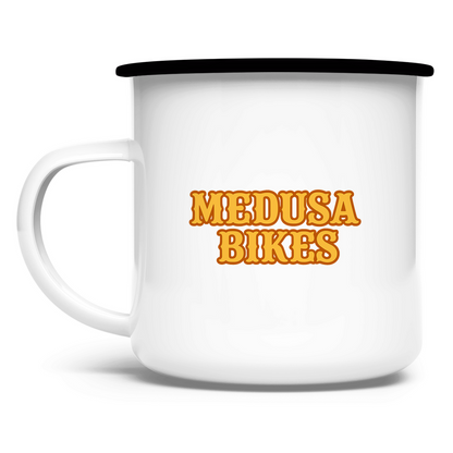 MEDUSA BIKES® - EMAILLE TASSE "LETTER MEDUSA"