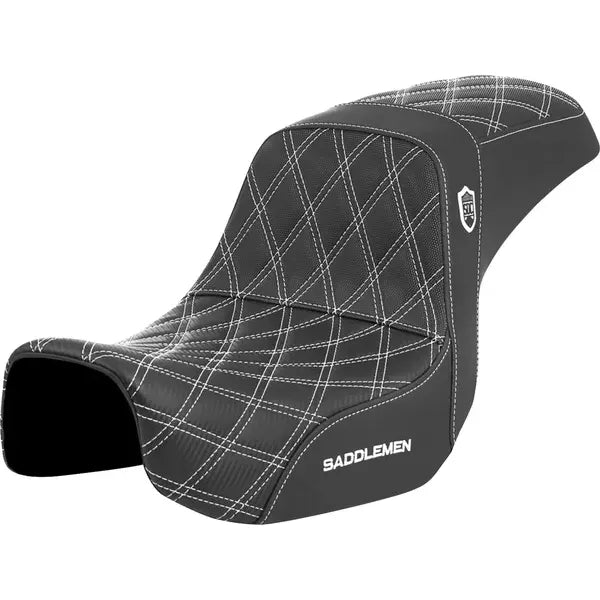 SADDLEMEN PRO SERIES SDC PERFORMANCE SEAT | ZWEISITZER | FÜR DYNA 07-2017 - VIELE FARBEN