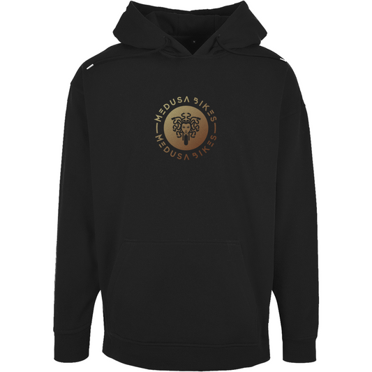 MEDUSA BIKES® – HOODIE MIT KORDEL OVERSIZE "FRONT LOGO"