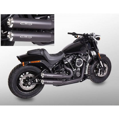 MILLER - ABGASANLAGE BRONCO EURO 4 FÜR SOFTAIL (18-20)