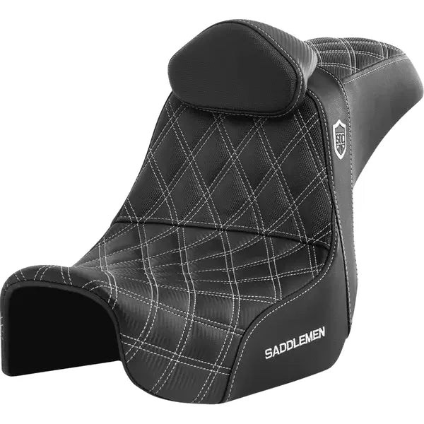 SADDLEMEN PRO SERIES SDC PERFORMANCE SEAT | ZWEISITZER | FÜR DYNA 07-2017 - VIELE FARBEN