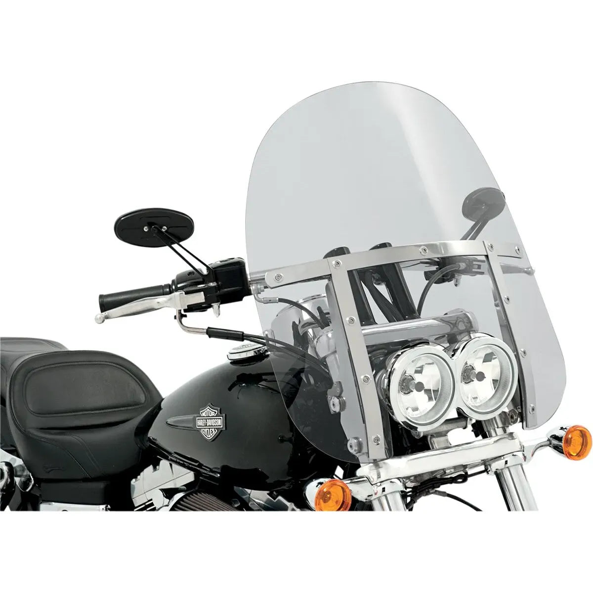 FATS WINDSCHILD 17 ZOLL KLAR – DYNA FAT BOB (2008–2017) – PRODUKTBILD 2