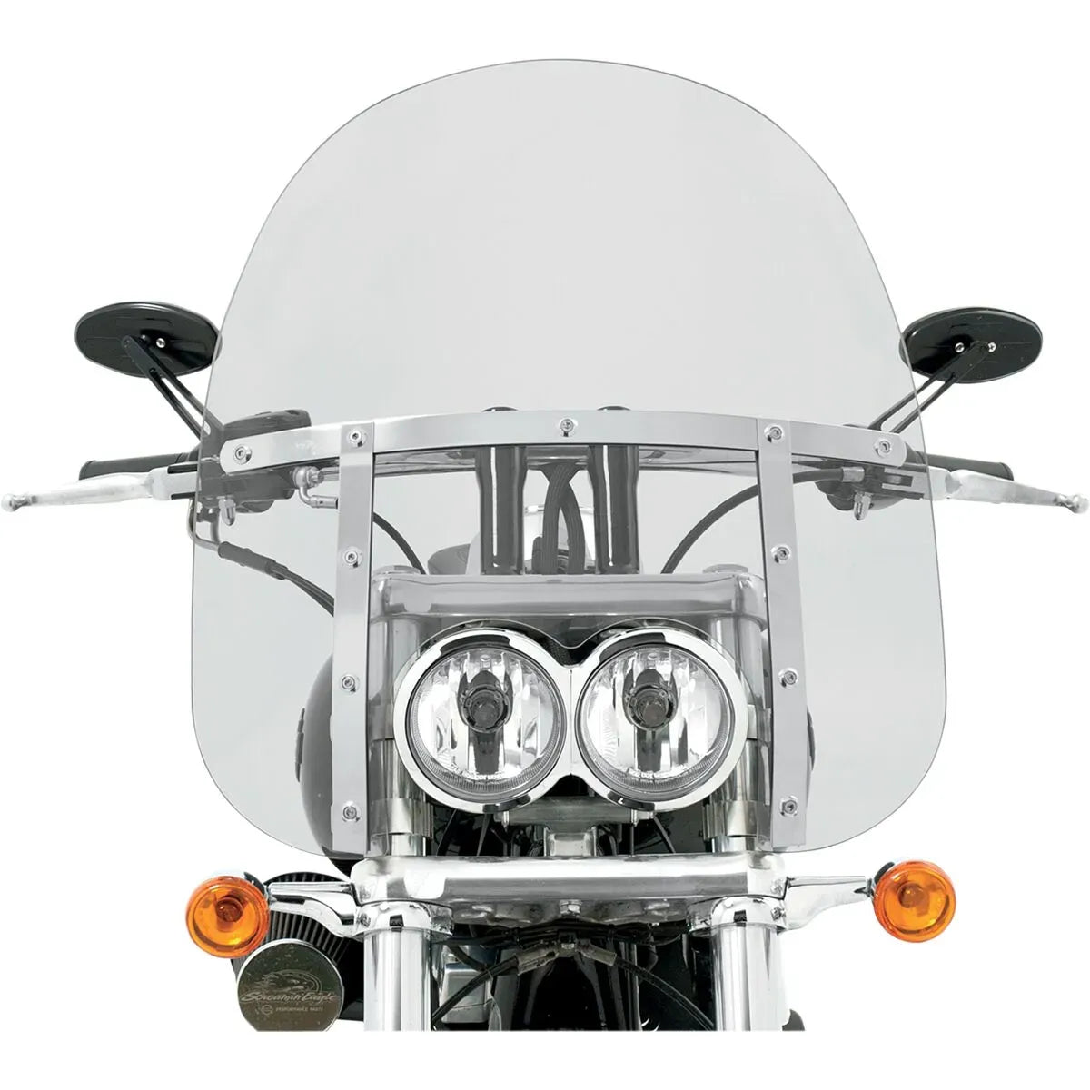 FATS WINDSCHILD 17 ZOLL KLAR – DYNA FAT BOB (2008–2017) – PRODUKTBILD 3