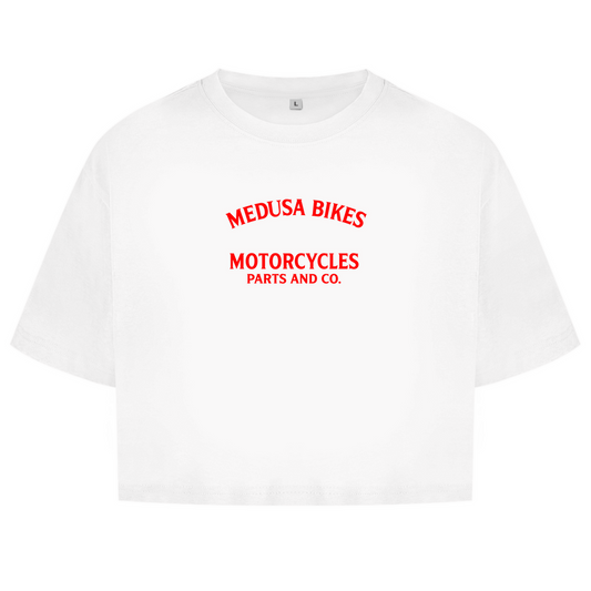 MEDUSA BIKES® – DAMEN CROP TOP "MOTORCYCLE & CO.