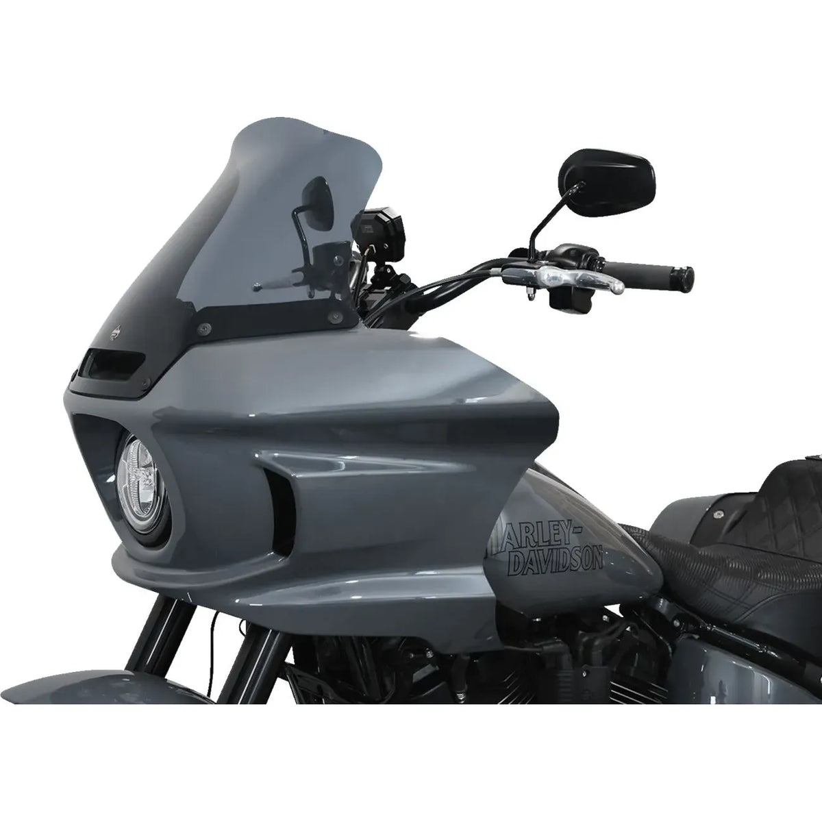 FLARE WINDSCHILD 10 ZOLL BELÜFTET DARK SMOKE – LOW RIDER ST (AB 2022) – PRODUKTFOTO