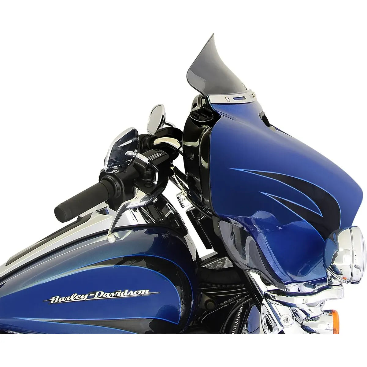 FLARE WINDSCHILD 5 ZOLL DARK SMOKE – STREET GLIDE / FLH TOURING (2014–2023) – PRODUKTFOTO