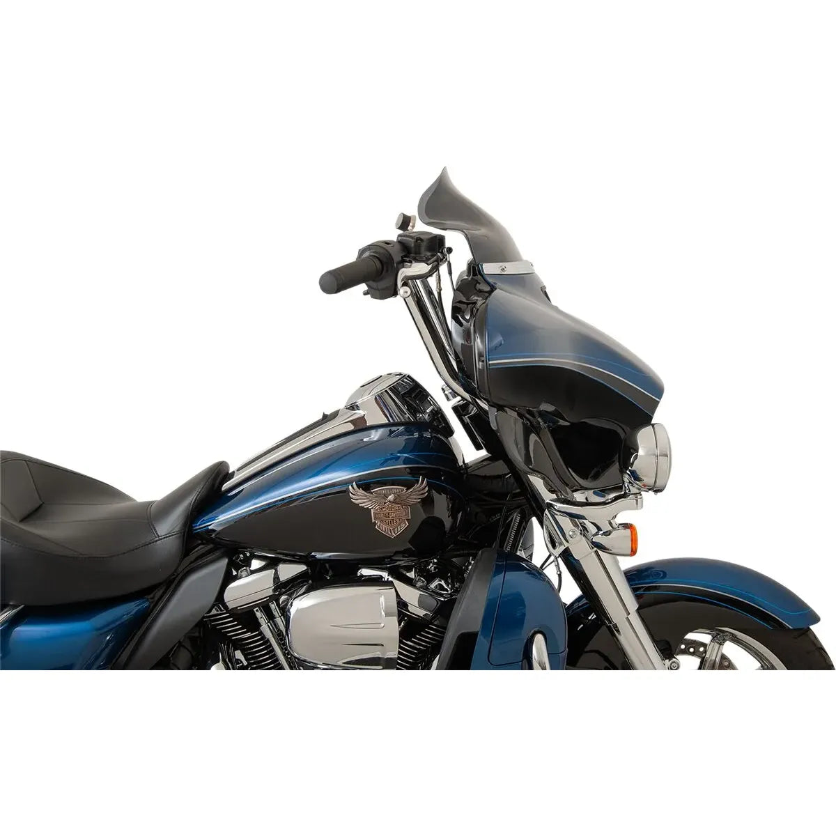 FLARE WINDSCHILD 8,5 ZOLL DARK SMOKE – STREET GLIDE / FLH TOURING (2014–2023) – PRODUKTFOTO