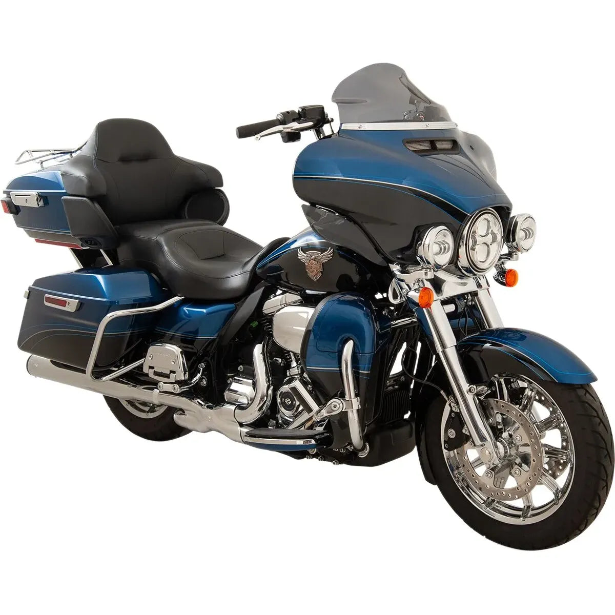 FLARE WINDSCHILD 8,5 ZOLL DARK SMOKE – STREET GLIDE / FLH TOURING (2014–2023) – PRODUKTBILD 3