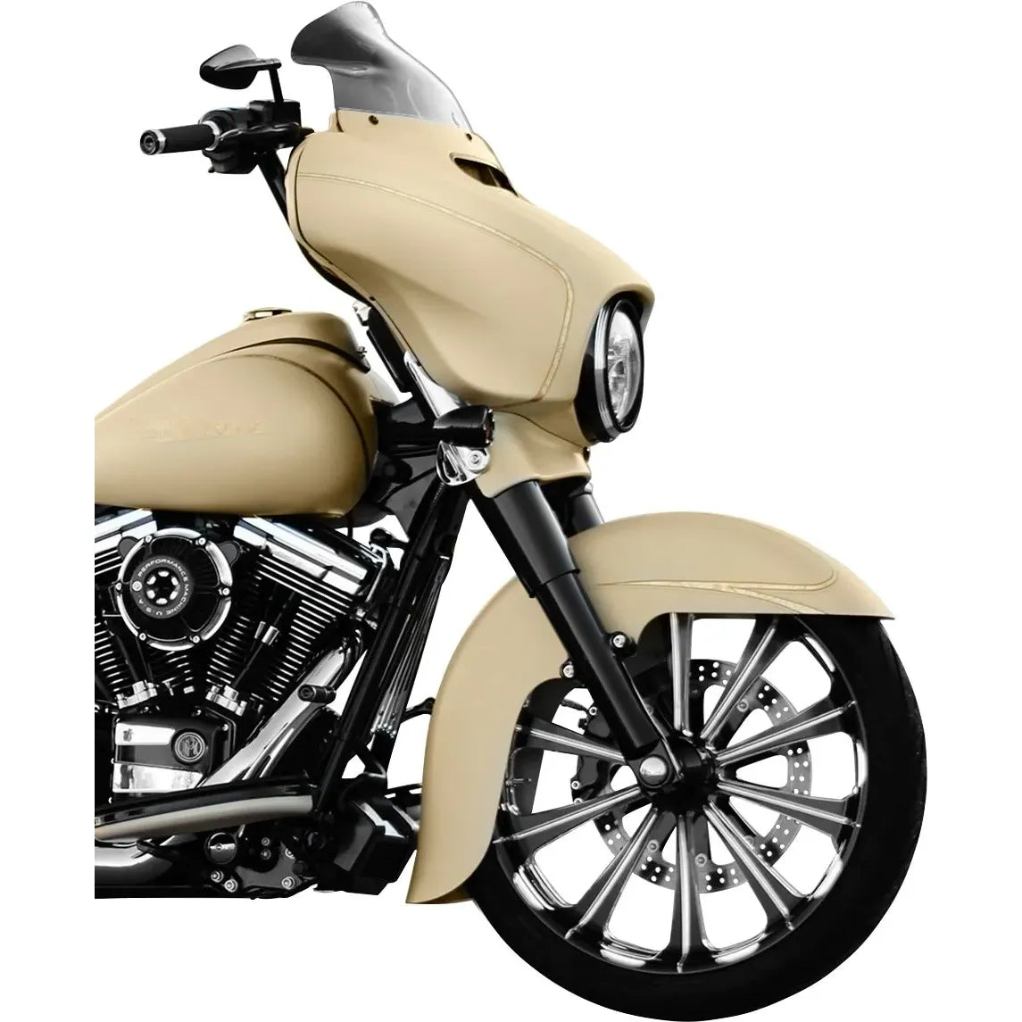 FLARE WINDSCHILD 8,5 ZOLL DARK SMOKE – STREET GLIDE / FLH TOURING (2014–2023) – PRODUKTBILD 4