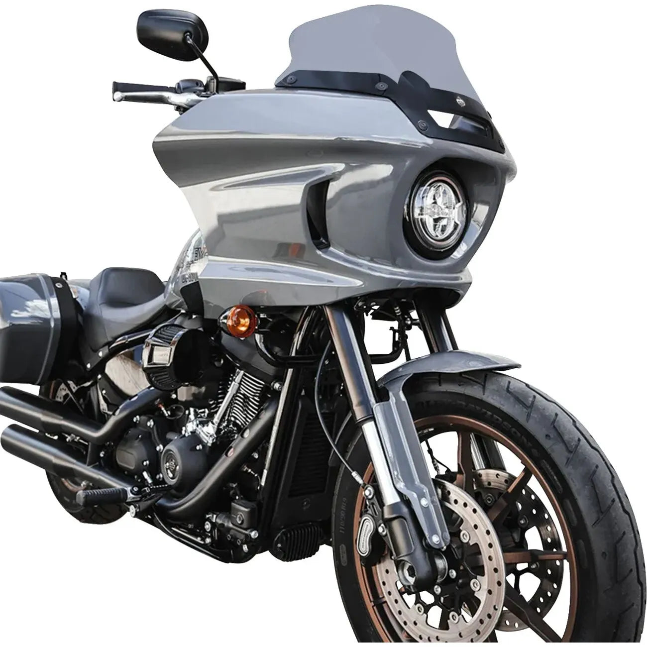 FLARE WINDSCHILD 8 ZOLL BELÜFTET DARK SMOKE – LOW RIDER ST (AB 2022) – PRODUKTBILD 3
