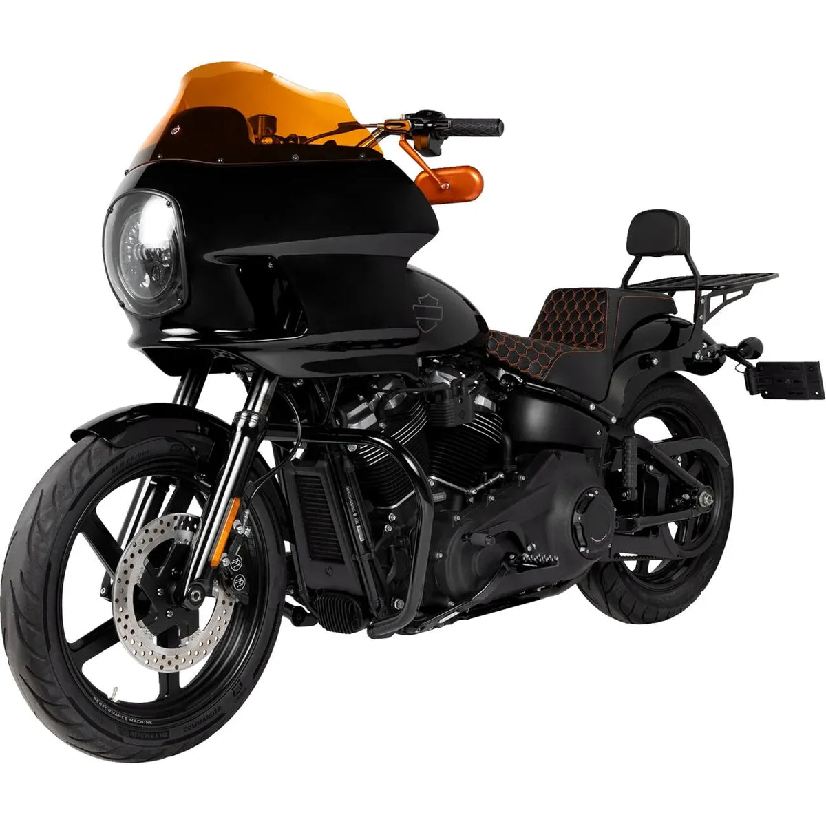 FXRP VERKLEIDUNGS-KOMPLETTKIT MIT 9-ZOLL-SCHEIBE DARK SMOKE – SOFTAIL M8 (2018–2026) – PRODUKTBILD 2