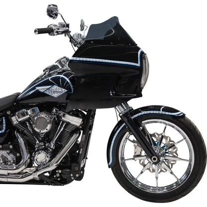 FXRP VERKLEIDUNGS-KOMPLETTKIT MIT 9-ZOLL-SCHEIBE DARK SMOKE – SOFTAIL M8 (2018–2026) – PRODUKTBILD 4