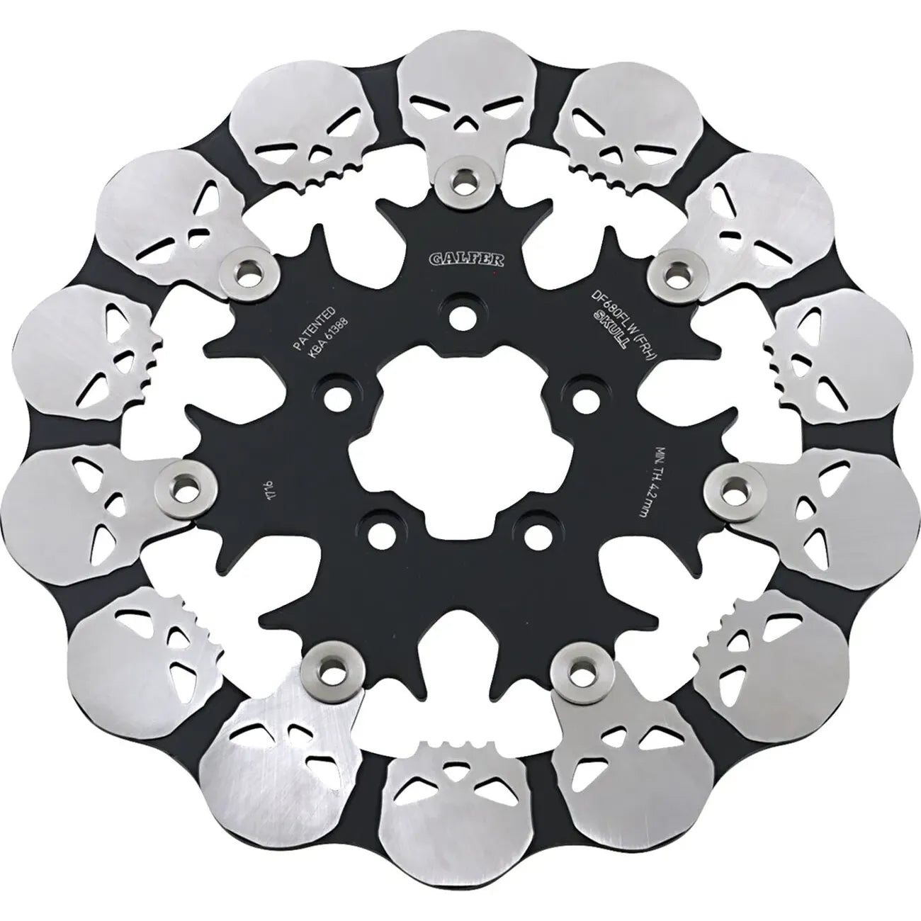 Galfer Skull Bremsscheibe DF680FRH – Produktansicht 1