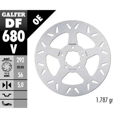 Galfer RUNDE Bremsscheibe DF680V – Produktansicht 2