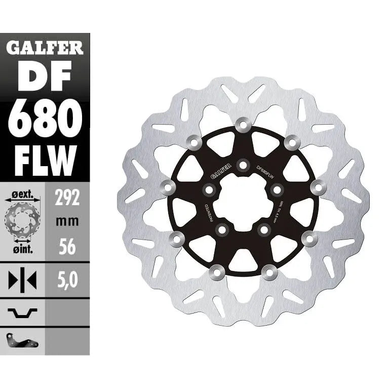 Galfer WAVE Bremsscheibe DF680FLW – Produktansicht 2