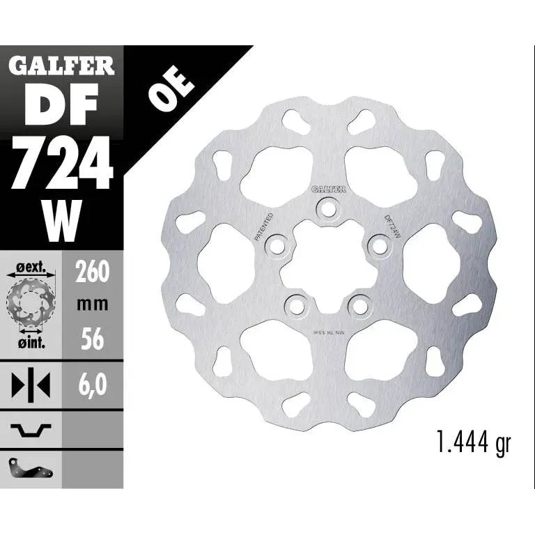 Galfer WAVE Bremsscheibe DF724W – Produktansicht 2