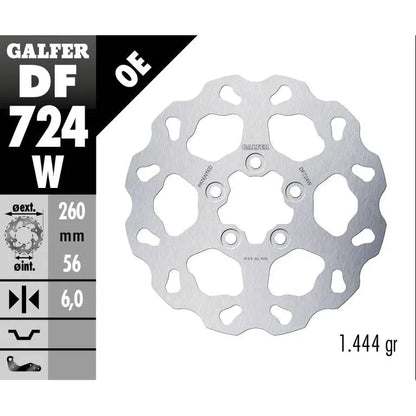 Galfer WAVE Bremsscheibe DF724W – Produktansicht 2