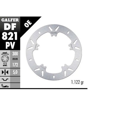 Galfer RUNDE Bremsscheibe DF821PV – Produktansicht 2