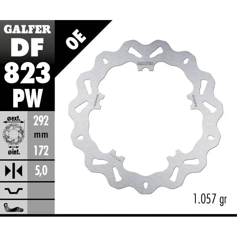 Galfer WAVE Bremsscheibe DF823PW – Produktansicht 2