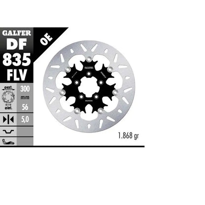 Galfer RUNDE Bremsscheibe DF835FLV – Produktansicht 2