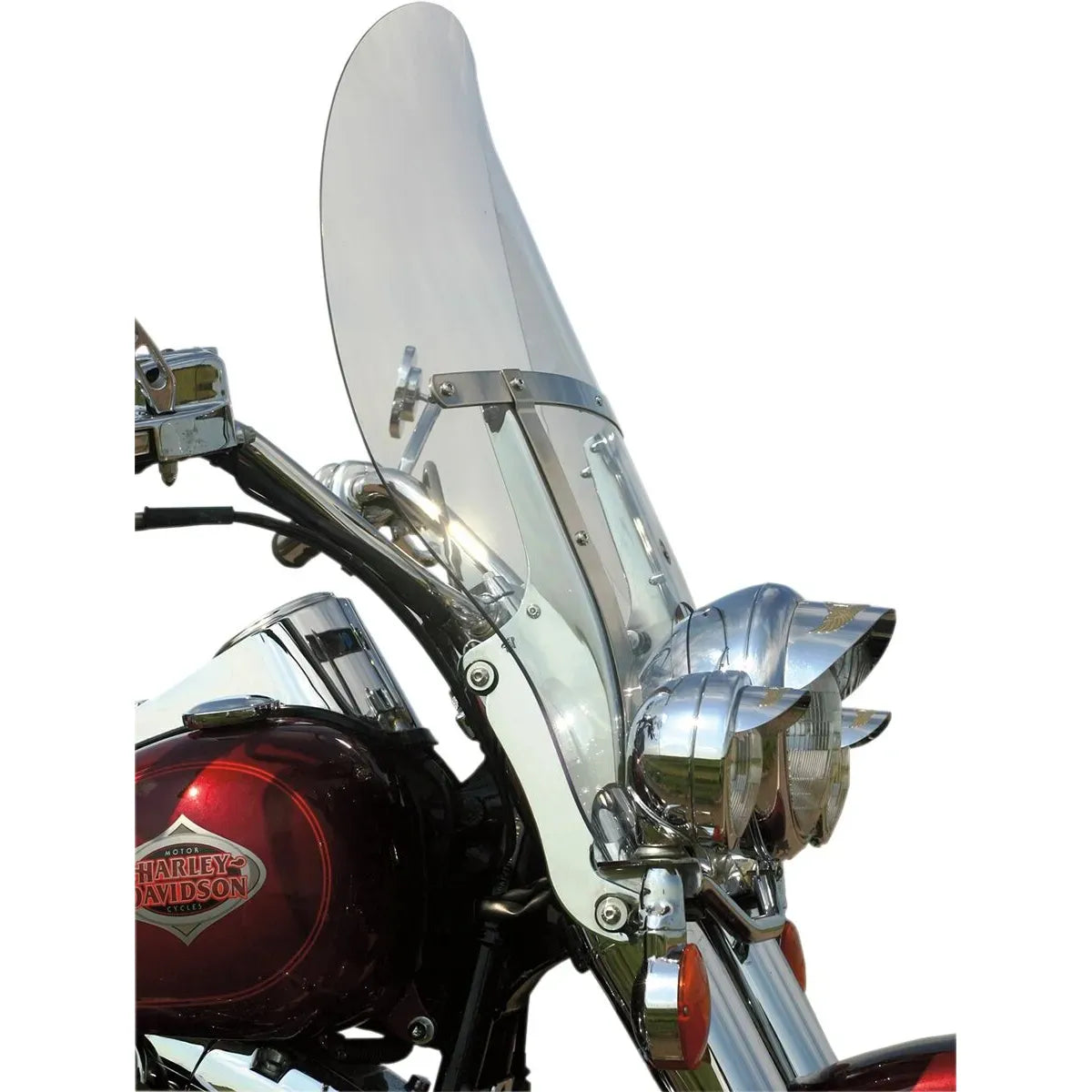 H-STYLE BILLBOARD FLARE WINDSCHILD 17 ZOLL KLAR – SOFTAIL (2000–2017) – PRODUKTBILD 4