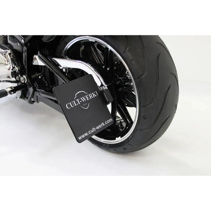 CULT-WERK - KENNZEICHENHALTER MIT TÜV FÜR SOFTAIL AB (2018)