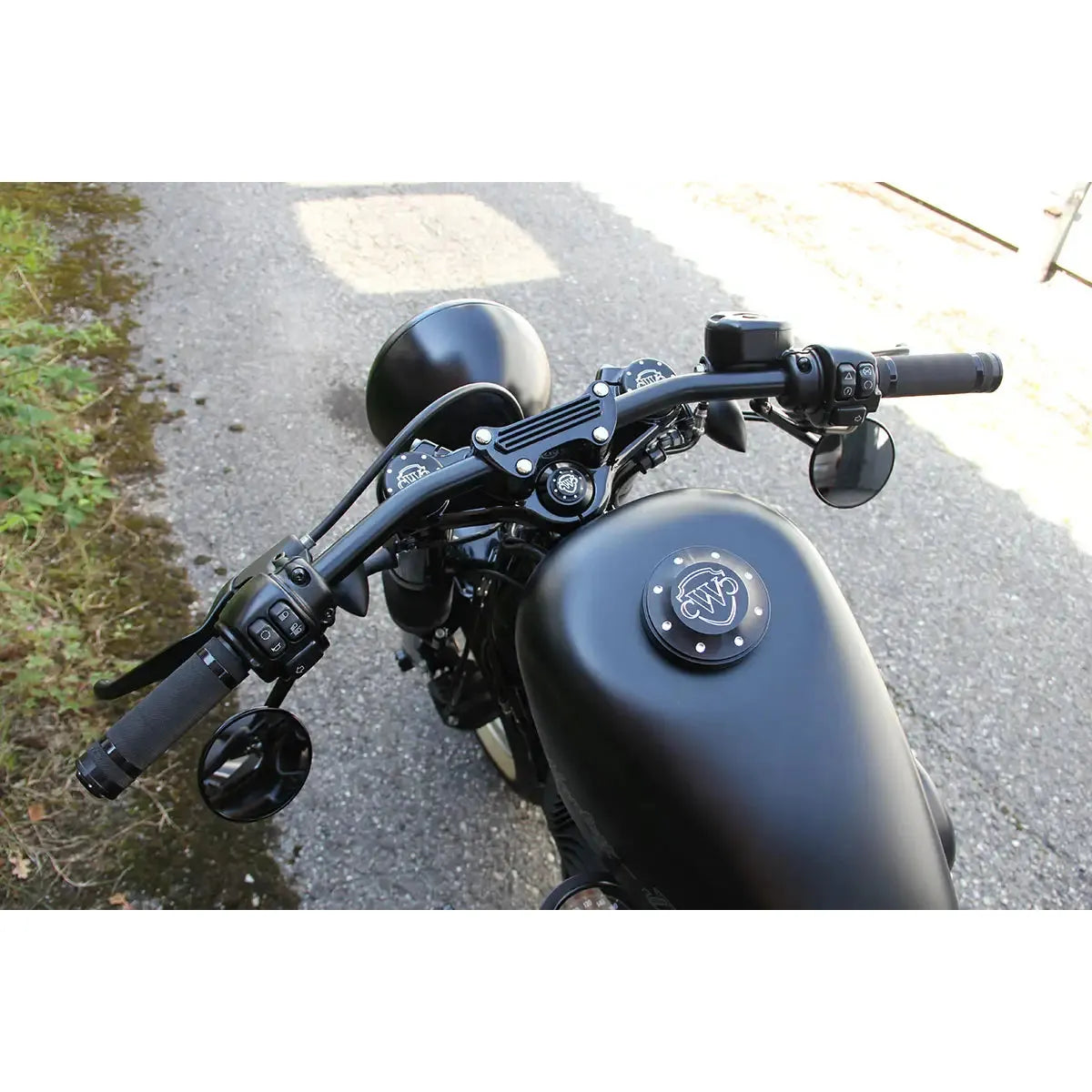 CULT-WERK - LENKERKLEMME SCHWARZ SPORSTER