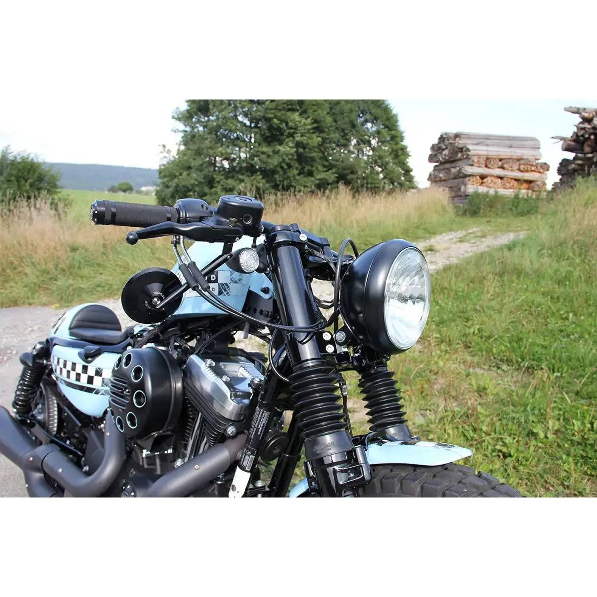 CULT-WERK - FORK COVER KIT FOR SPORTSTER FORTY-EIGHT 48