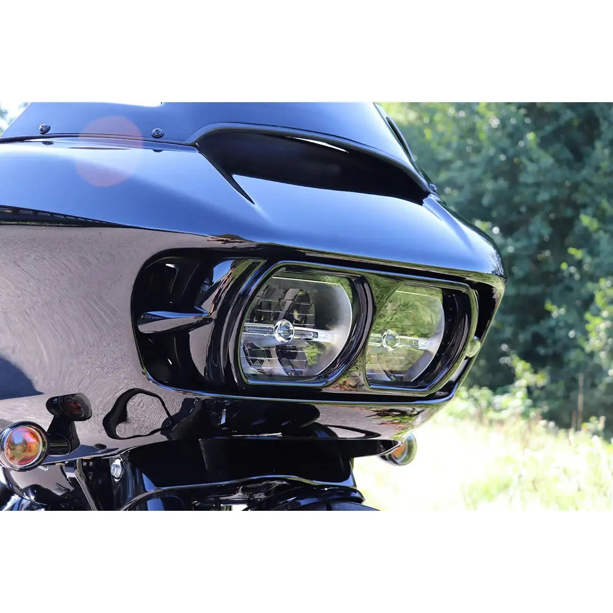 CULT-WERK - SCHEINWERFERMASKE BAD LOOK FÜR ROAD GLIDE (15-23)