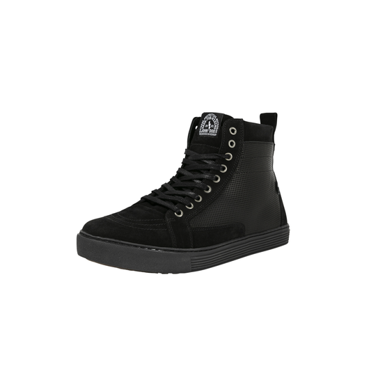 MOTORRAD-SNEAKER NEO UNISEX MIT VERSTÄRKUNGEN IN SCHWARZ