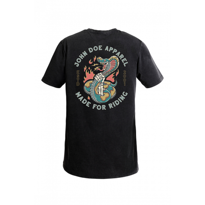 JOHN DOE® – T-SHIRT SNAKE II IN 2 FARBEN