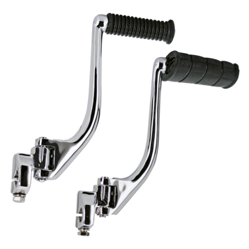 Kickstarterarm mit ovalem Gummipedal für Harley-Davidson FX/FXE/FXEF – Ovales Pedal