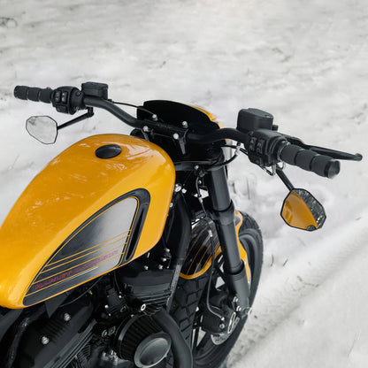 STREET-FIGHTER DRAG BAR HANDLEBARS WITH TÜV PARTS CERTIFICATE – HARLEY MODELS