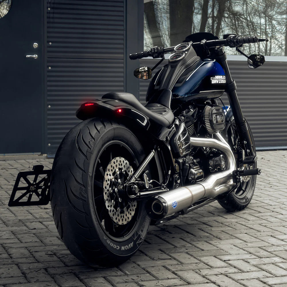 AVENGER 1 1/4" FAT DRAG BAR HANDLEBARS FOR HARLEY 1982–2024