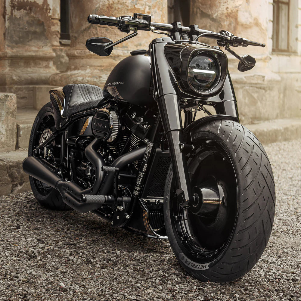 AVENGER 1 1/4" FAT DRAG BAR HANDLEBARS FOR HARLEY 1982–2024