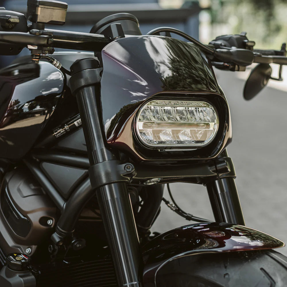 1 1/4" DRAG BAR HANDLEBARS FOR HARLEY SPORTSTER S &amp; NIGHTSTER – PREWIRED OPTIONAL