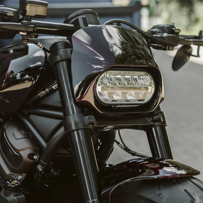 1 1/4" DRAG BAR HANDLEBARS FOR HARLEY SPORTSTER S &amp; NIGHTSTER – PREWIRED OPTIONAL