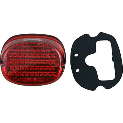 Rotes Low-Profile-LED-Rücklicht mit Dichtung für Harley-Davidson FXR2 und FXR3