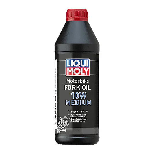 LIQUI MOLY Motorbike Fork Oil 10W Medium – 1 Liter, Original-Herstellerfoto