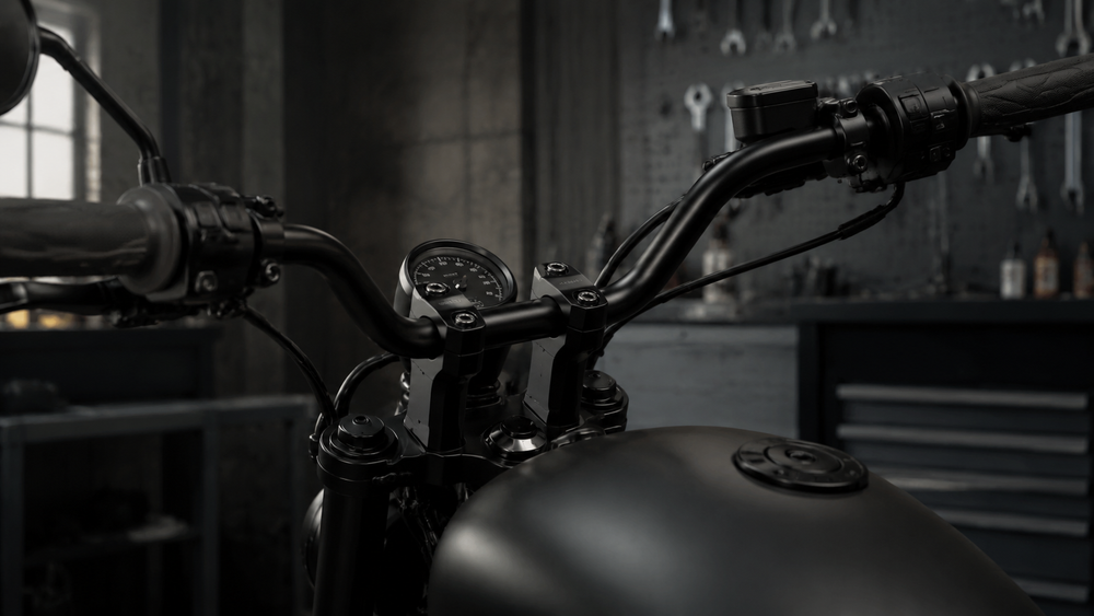 Harley Riser richtig wählen: Höhe und Pullback erklärt